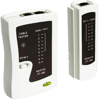 Kabelový tester RJ11, RJ12, RJ45, LED kontrola (NBNN001T00)