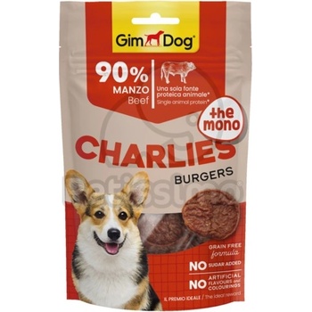 Image 1 of Gimborn GimDog Charlies The Mono Burgers лакомство за награда - говеждо 70 г