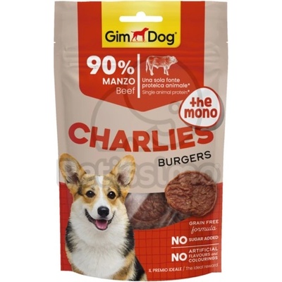 Gimborn GimDog Charlies The Mono Burgers лакомство за награда - говеждо 70 г