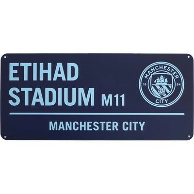 Fan-shop Plechová cedu MANCHESTER CITY Two Tone