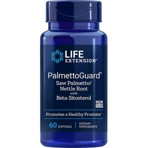 Life Extension PalmettoGuard® | Saw Palmetto, Nettle Root & Beta-Sitosterol [60 Гел капсули]