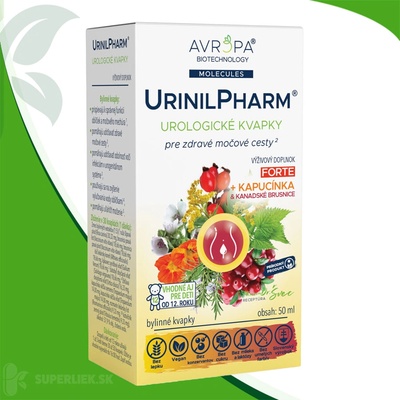 Avropa UrinilPharm Forte bylinné kvapky 50 ml