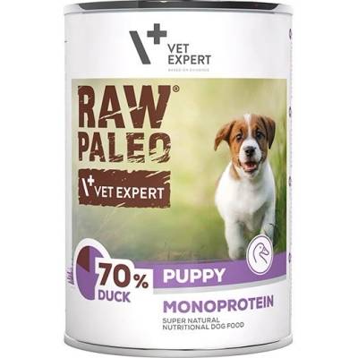 VetExpert Raw Paleo Puppy Duck 400 g
