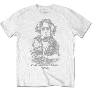 John Lennon Peace White M Риза (JLTS19MW02)