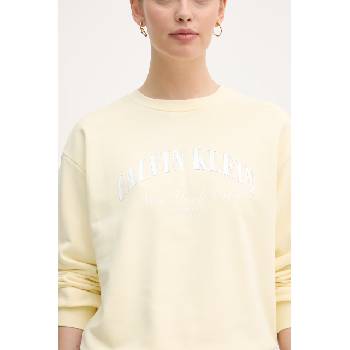 Calvin Klein суичър дамски от памук (LV047F818G)