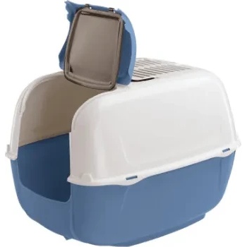 Ferplast Prima Cabrio - Закрита котешка тоалетна с филтър против миризми, 52, 5 / 39, 5 / 38 см