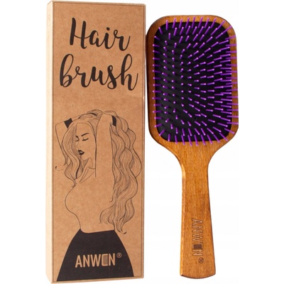 Anwen Hairbrush drevená kefa na vlasy
