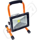 Zahradní lampy LED reflektor Solight 20W, přenosný, nabíjecí, 1600lm, oranžovo-černý WM-20W-D