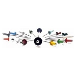 Uncanny Brand Nit zrywalny aluminiowo-stalowy 4.0*6mm ral 9005