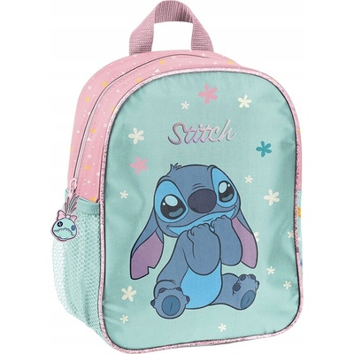 Predškolský batoh Paso Lilo a Stitch, jednokomorový, 6 l, modro-ružový