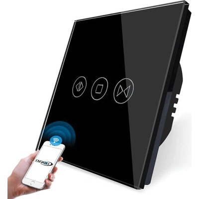 ELMARK Wi-fi smart touch eu КЛЮЧ ЗА ЗАВЕСИ ЧЕРЕН (195011/bl)