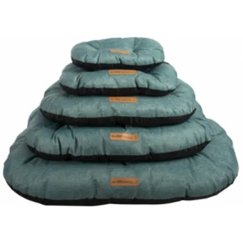 M-PETS OLERON Cushion - Овален дюшек, син, размер L - 64 x 42 x 14 cm - 10305499