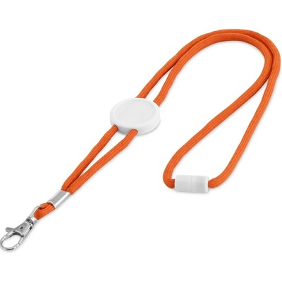 Šnůrka na krk WEAVE Oranžová