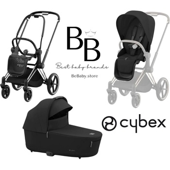 Cybex PODVOZEK PRIAM 2022 CHROM BLACK + SEAT