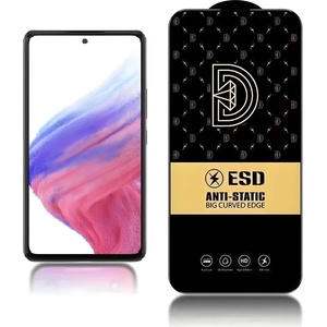 Samsung Diamond антистатично закалено стъкло за Samsung Galaxy A53 5G - Черен KP24203