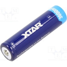 XTAR XTAR 18650-360PCM 3600MAH PROTECTED 10A Akum: Li-Ion; 18650,MR18650; 3,6V; 3600mAh; Ø18,6x69,5mm; 10A; 1ks.