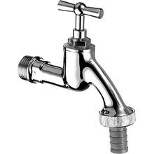 Schell - výtokový ventil 1/2" matný chróm 034050399