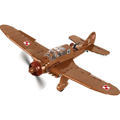 COBI 5751 World War II Poľský ľahký bombardér PZL.23 Karaś