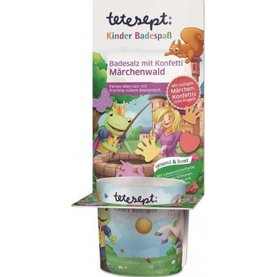 Tetesept Rozprávkový les soľ do kúpeľa pre deti 40 g