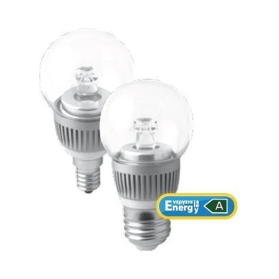 Panlux žárovka LED E14/3,5W BALL E14-L6/S studená bílá dekorativní