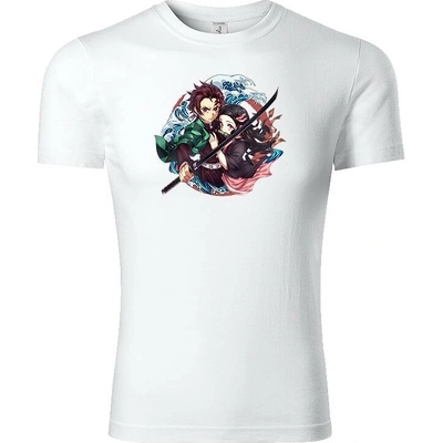 Demon Slayer Tričko Kamado's bílá
