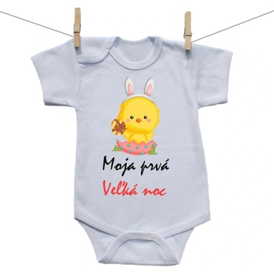 Boodyy Body s krátkym rukávom Moja prvá Veľká noc Dievča