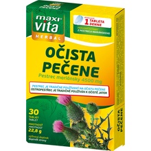 MaxiVita Herbal očista pečene 30 tabliet