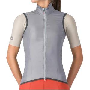Castelli Дамски елек за колоездене Castelli Women's Aria 2 Vest Cycling vest - Silver Gray (154-0181-0513)