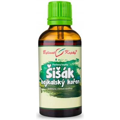 Bylinné kapky Šišiak bajkalský koreň bylinné kvapky tinktúra 50 ml