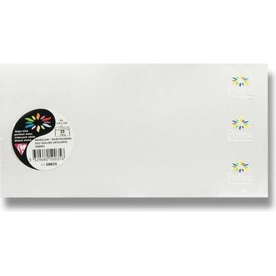 Obálka DL samolepicí - perleťová bílá – Zboží Dáma