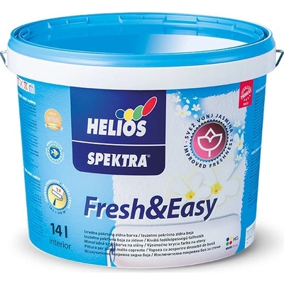 HELIOS SPEKTRA FRESH&EASY 14l, biela interiérová farba na steny s vôňou jasmínu