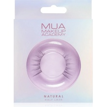 MUA Makeup Academy Half Lash Natural umělé řasy 2 ks