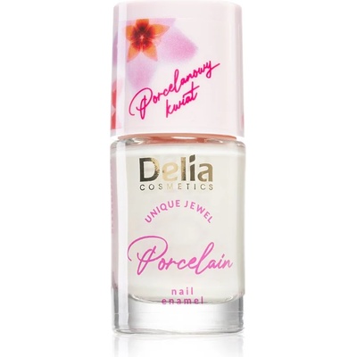 Delia Cosmetics Porcelain лак за нокти 2 в 1 цвят 02 Cream 11ml