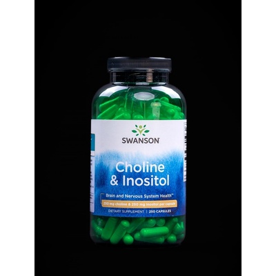 Swanson Cholin a Inositol 250 kapslí