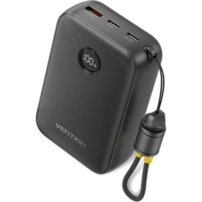 Vention Преносима батерия Powerbank Vention FKBB0-C Черен (6922794791312)