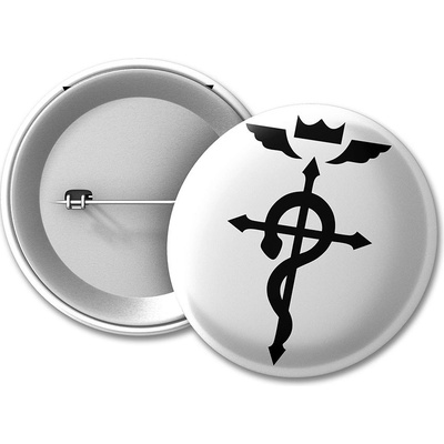 Fullmetal Alchemist placka Flamel 50 mm