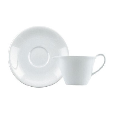 Driade Чаши за кафе The White Snow с чинийки бели 2 бр (DW013L6012002)