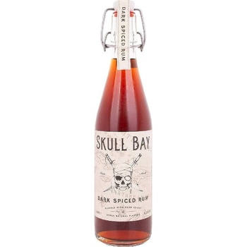Skull Bay Dark Spiced 37,5% 0,5 l (holá láhev)