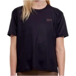 PEPPERMINT Дамска фланелка с къс ръкав за колоездене PEPPERMINT Women's Trail Short Sleeve Jersey Cycling jersey - Black II (156-2718-0412)