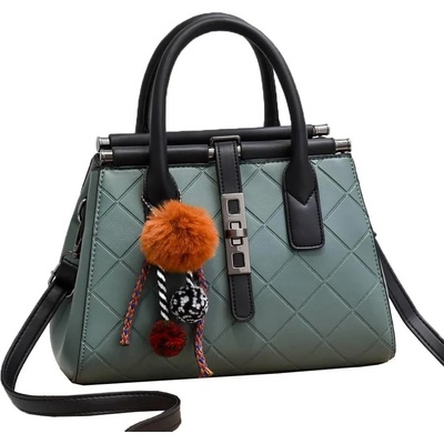Charon Дамска Чанта Charon Scheena, Зелена, Различни цветове (KZ210151-GREEN)