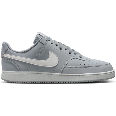 Nike Мъжки маратонки Nike Court Vision Low Trainers Mens - Wolf Grey/White