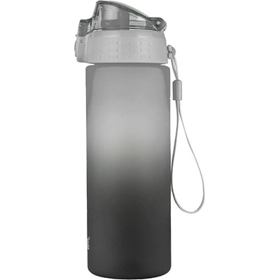 Oxy Пластмасов чучур OXY CLICK без BPA 600 ml Омбре черно сиво (6-40025)