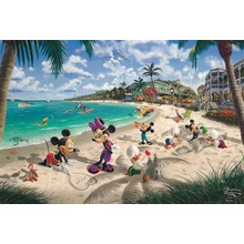 Schmidt Thomas Kinkade Mickey a Minnie na Floride 200 dielov
