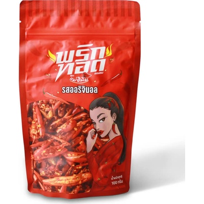 Mae E Pim Chrumkavý čili snack Originálna príchuť 100 g