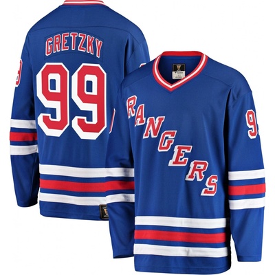 Fanatics Dres New York Rangers #99 Wayne Gretzky Premier Breakaway Heritage Jersey – Zboží Dáma