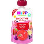 Hipp Био плодово смути Hipp Hippis - Ябълка, банан и червени плодове, 120 g (84000)
