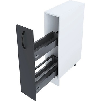 ИРИМ Долен кухненски шкаф Сити БФ-Карбон мат-11-58 20 см