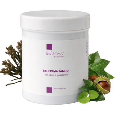 BiCroma Krémové bahno s řasou Laminaria, břečťanem a kaštanem koňským 1000 ml