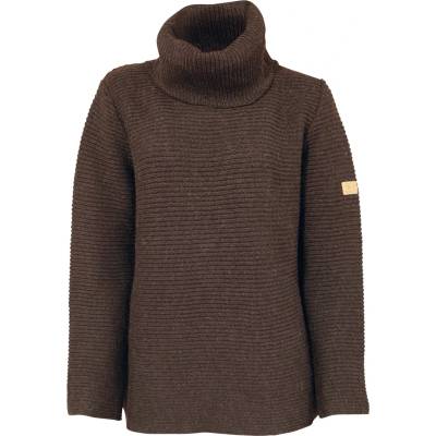 Ivanhoe of Sweden Дамски вълнен пуловер Ivanhoe of sweden Women's NLS Holly Wool jumper - Coffee Bean - размер 44 (EU) (105-4101-0415)