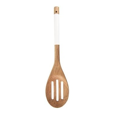 Vařečka akácie s otvory 30 cm WHITELINE - ORION domácí potřeby